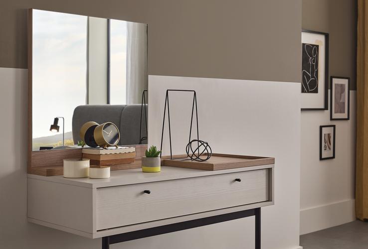 Тоалетка «Loreto» + чекмедже, размер 108х89х48см