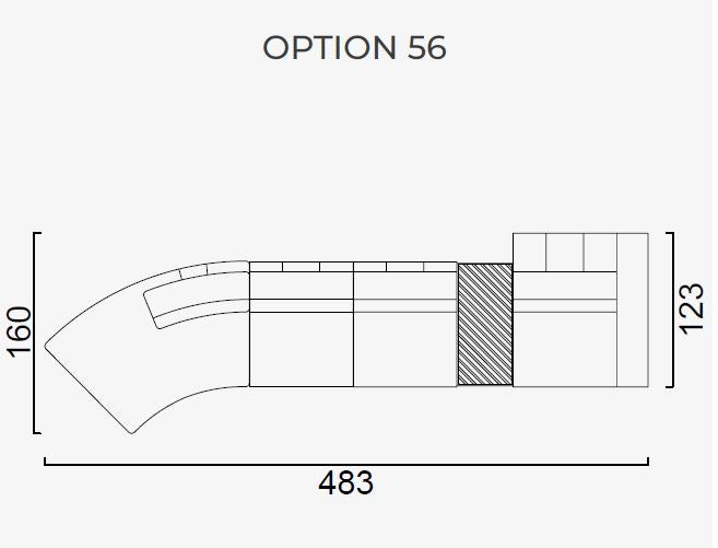 68 готови конфигурации на модулен разтегателен диван «Air Cavalli Relax»