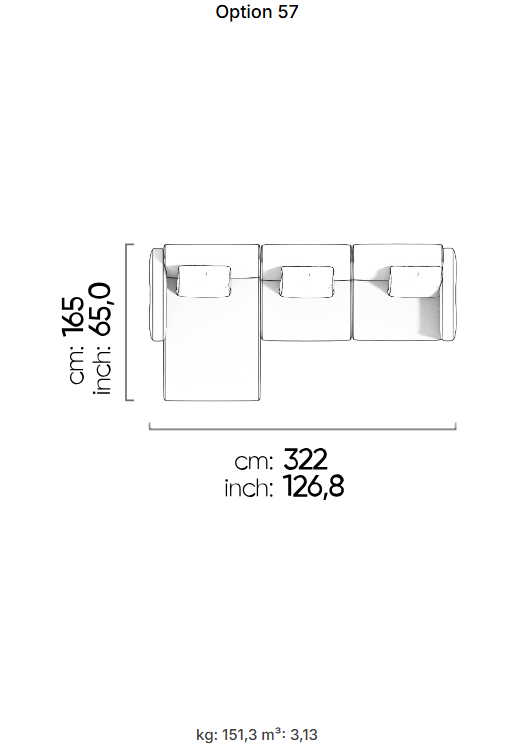 69 готови конфигурации на модулен диван «Heritage»