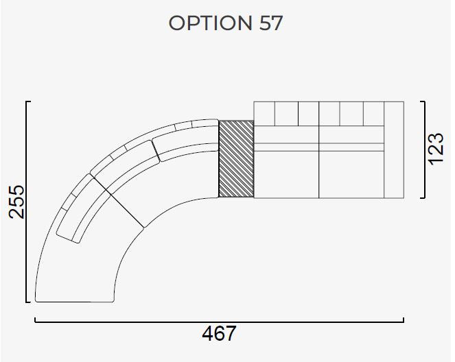 68 готови конфигурации на модулен разтегателен диван «Air Cavalli Relax»