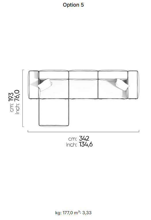 64 готови конфигурации на модулен диван «Plus Poufy»