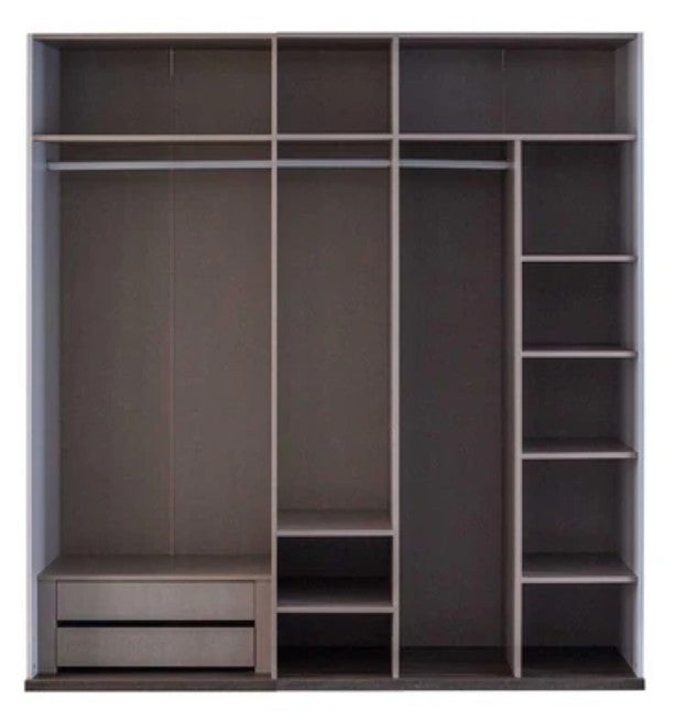 Петкрилен гардероб «Merlin» ширина 207см