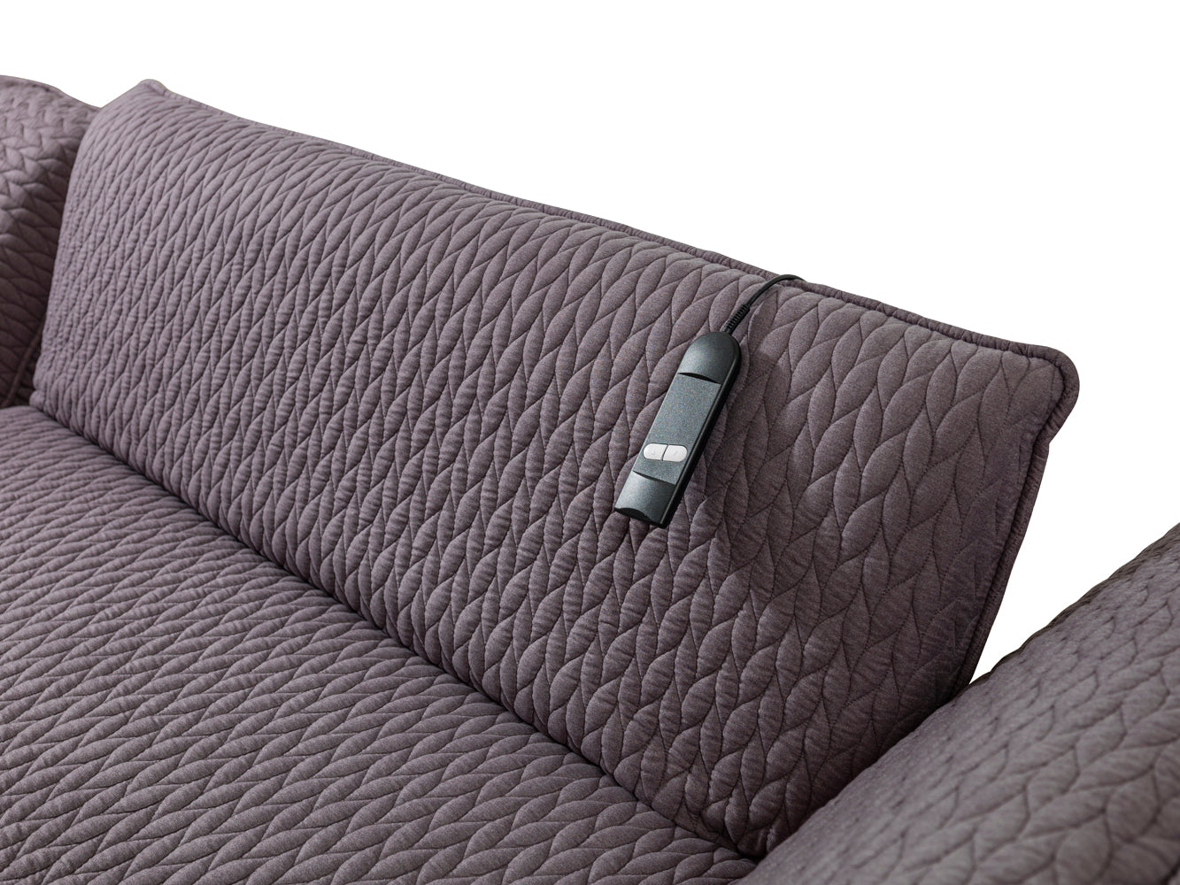 Ъглов диван «5 Mart» + електрически механизъм, ширина 285см