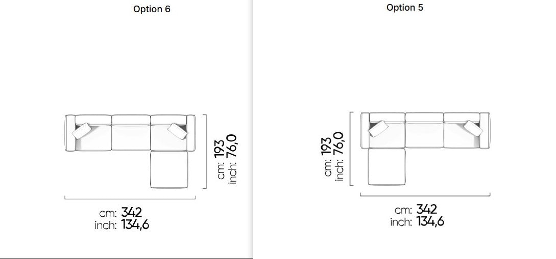 113 готови конфигурации на модулен диван «Cubic»