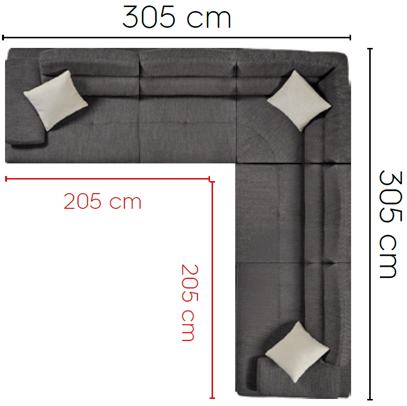 Модулен диван Polo - готови конфигурации