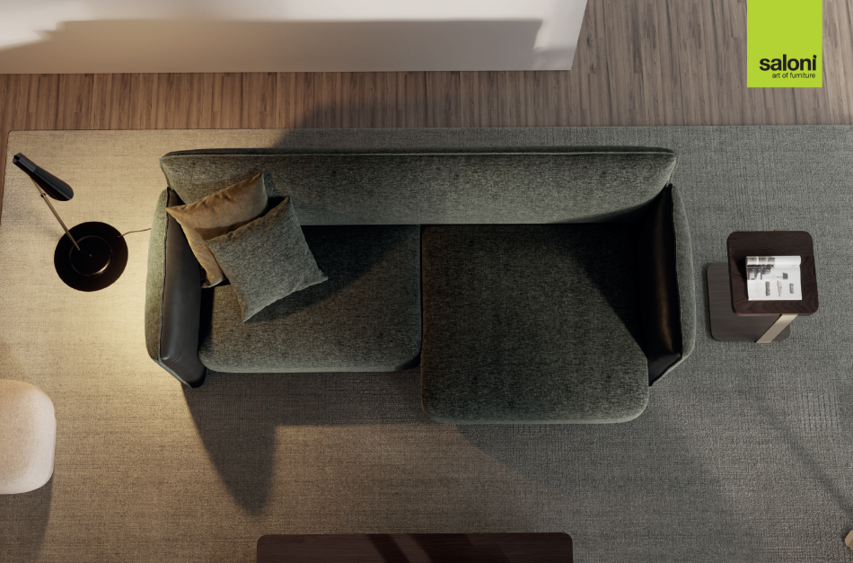 Триместен разтегателен диван «Tiffany» + 2 декоративни възглавници, ширина 220 или240см