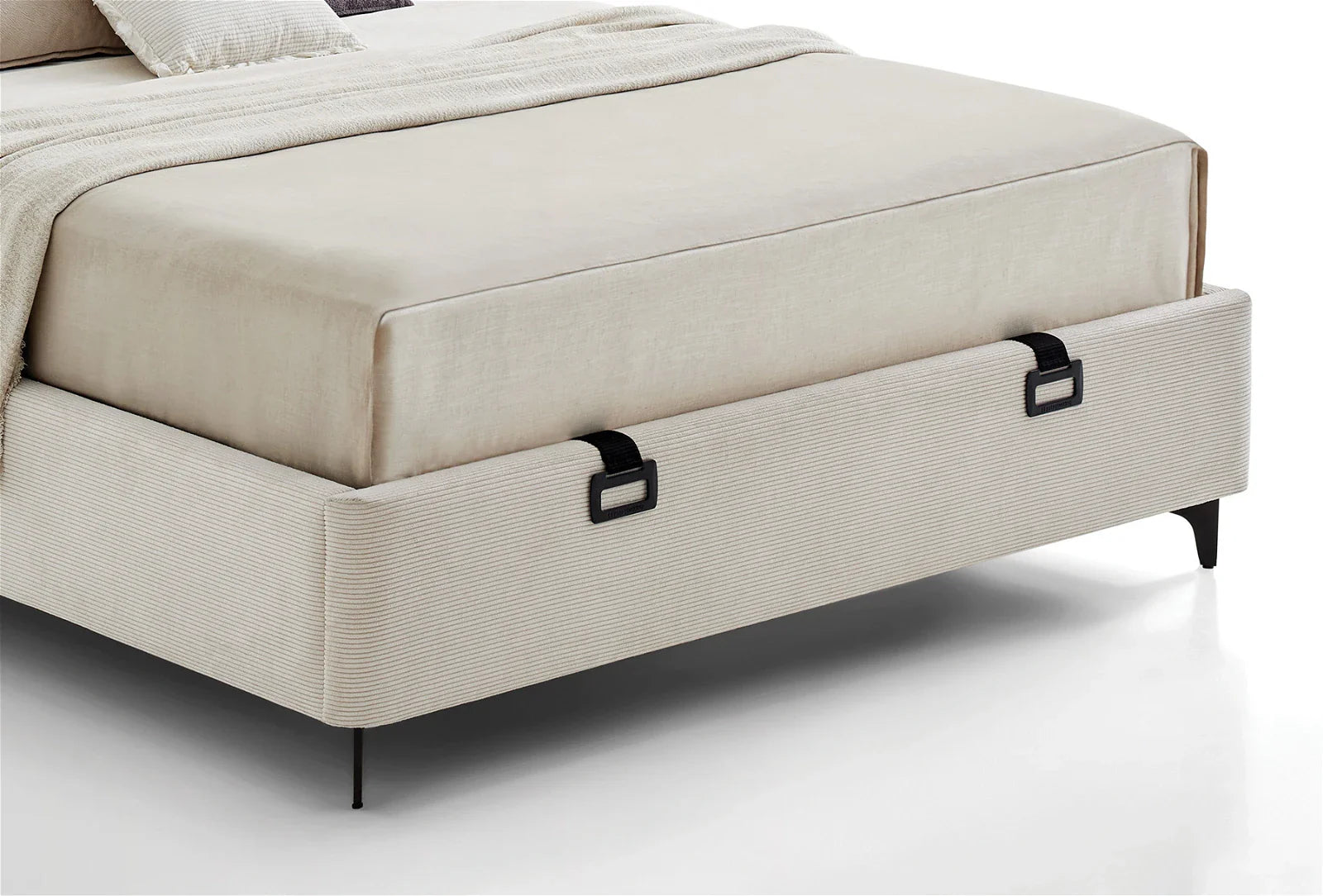 Тапицирано легло «Terra» + табла - с място за съхранение, повдигащ механизъм, система за безшумно затваряне