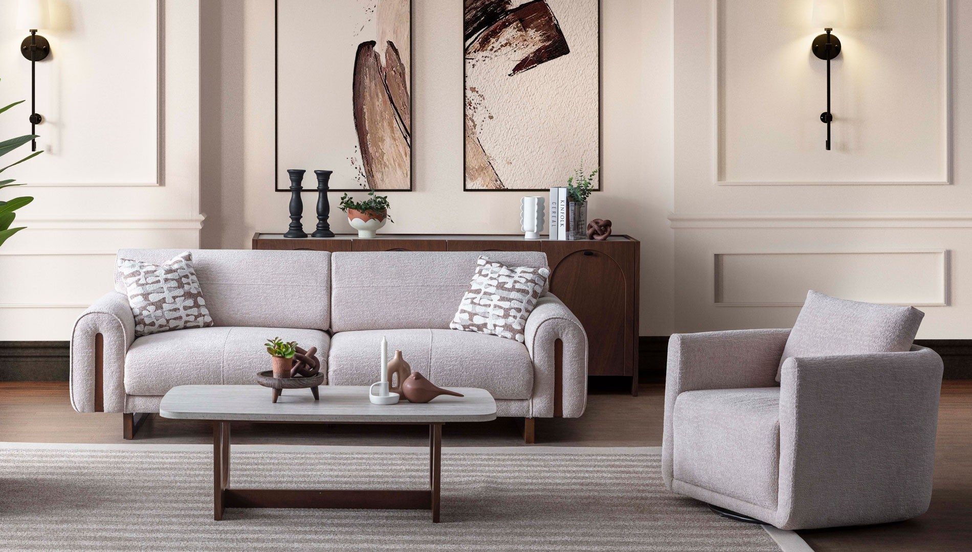 Кресло «Malaga» с въртяща се основа