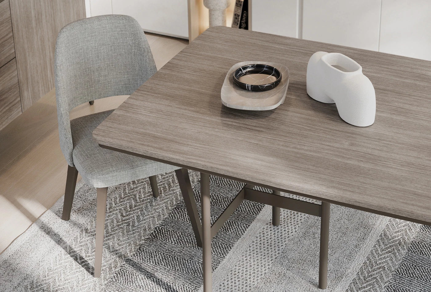 Трапезен стол «Varena» с тапицерия