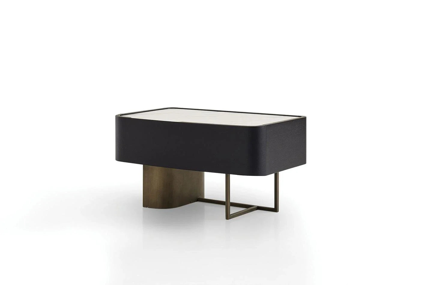 Нощно шкафче «Suva Right» + чекмедже, с керамичен плот, размер 75х40х47см