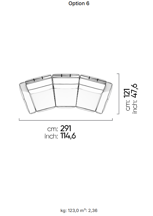 75 готови конфигурации на модулен разтегателен диван «Air Cavalli Relax»