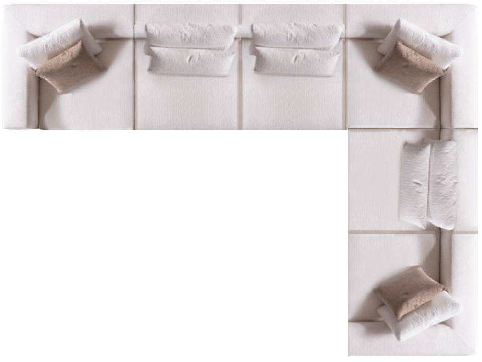 Модулен диван Roma - готови конфигурации