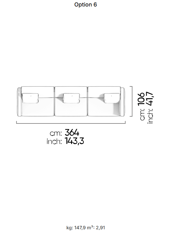 69 готови конфигурации на модулен диван «Heritage»