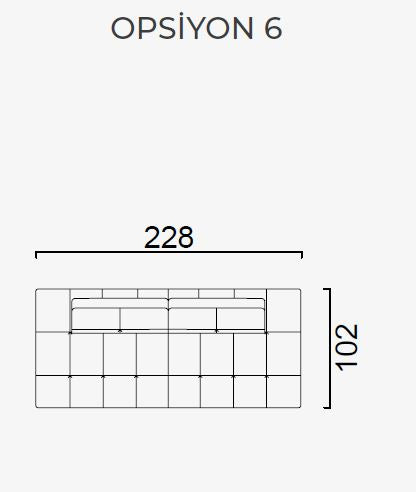 25 готови конфигурации на модулен разтегателен диван «Panamera Comfort»