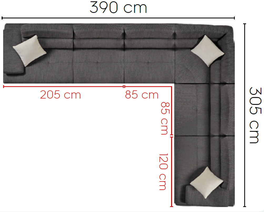 Модулен диван Polo - готови конфигурации