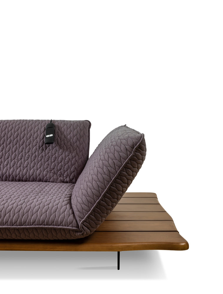 Ъглов диван «5 Mart» + електрически механизъм, ширина 285см