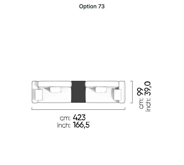 113 готови конфигурации на модулен диван «Cubic»