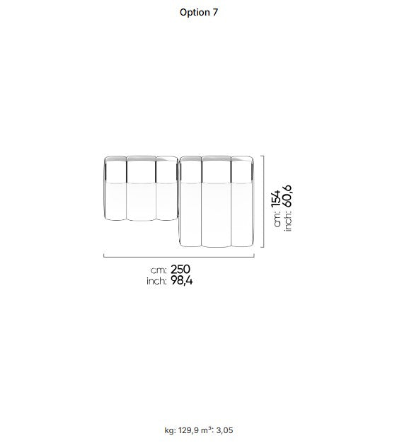 50 готови конфигурации на модулен разтегателен диван «Orion»
