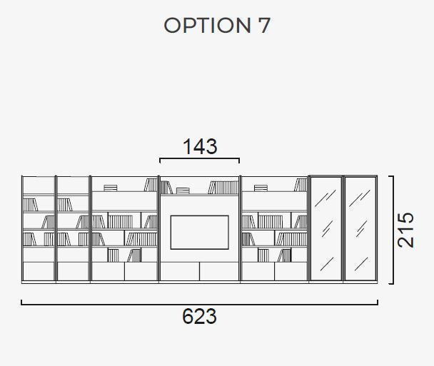 ТВ библиотека «Luis» - 23 готови конфигурации