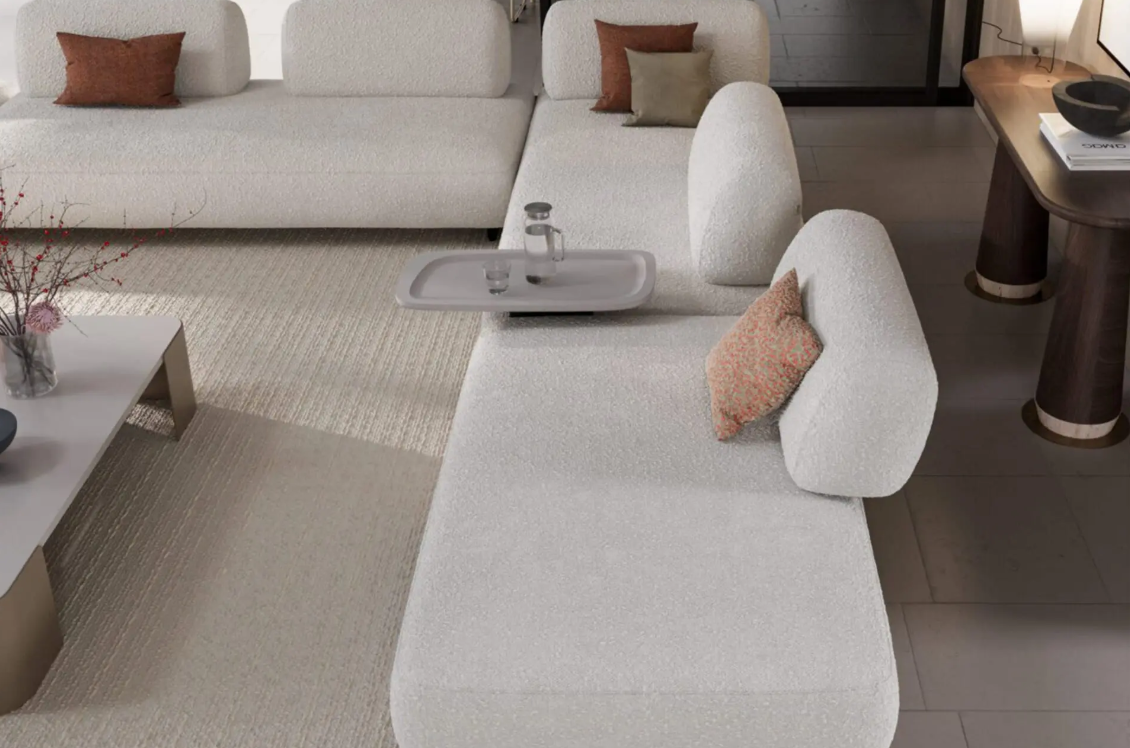 10 модула за модулен разтегателен диван «Bon Bon Linea»