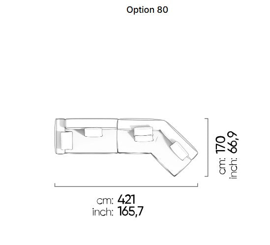 113 готови конфигурации на модулен диван «Cubic»