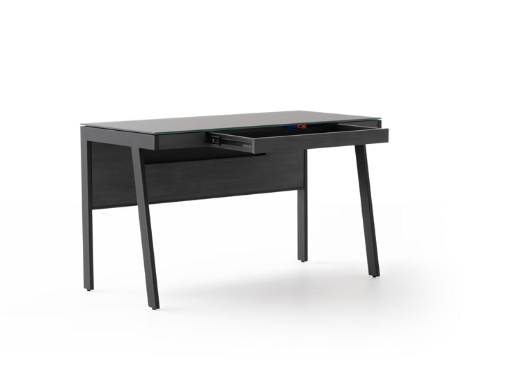 Работно бюро «Dandy» + стъклен плот, размер 122х61х74см