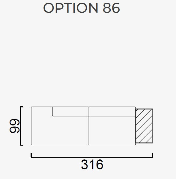 86 готови конфигурации на модулен диван «Cubic»