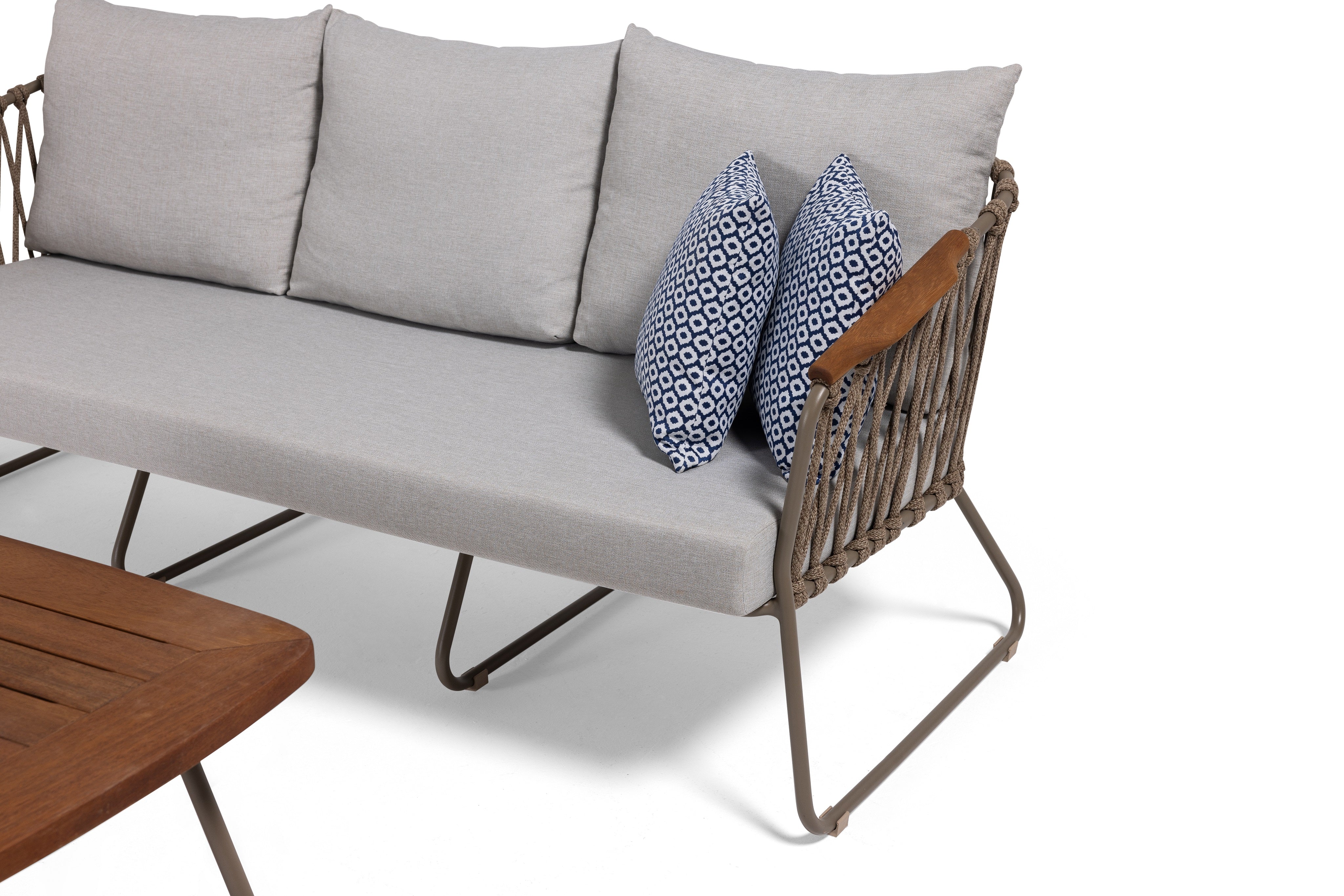 Градинско канапе «Anatolia» с африкански тик