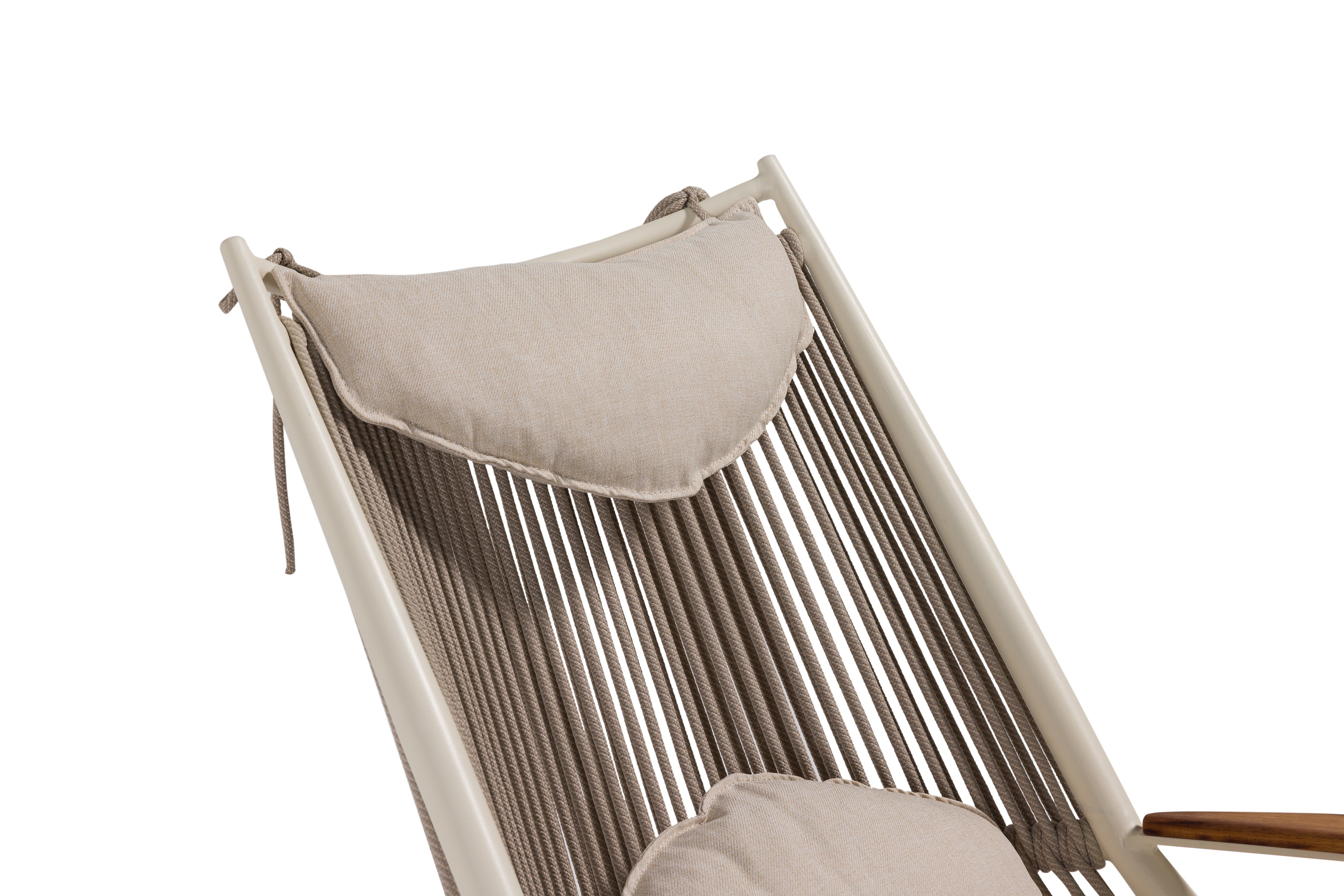 Люлеещ се стол «X Type Sall» с африкански тик