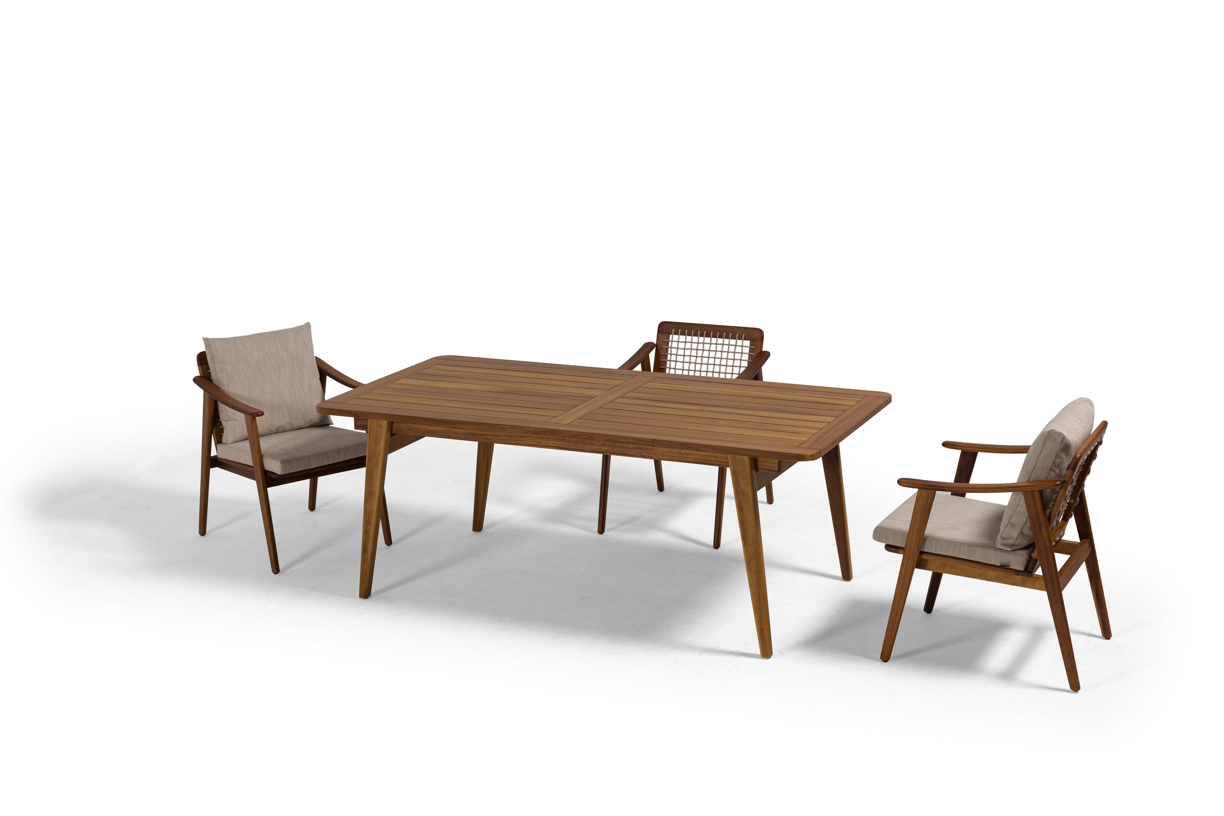 Градинска маса «Harley» с африкански тик