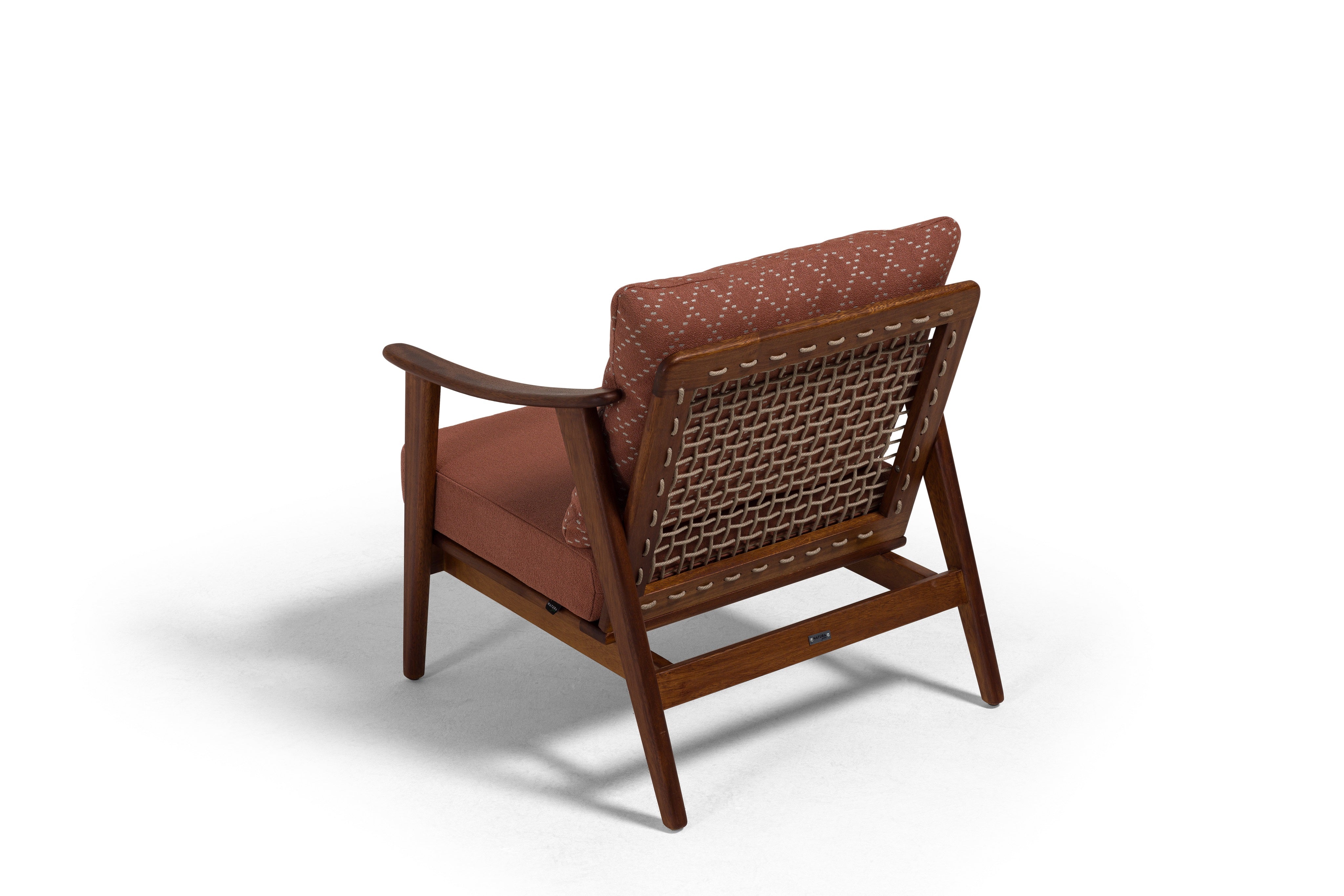 Градинско кресло «Harley» с африкански тик