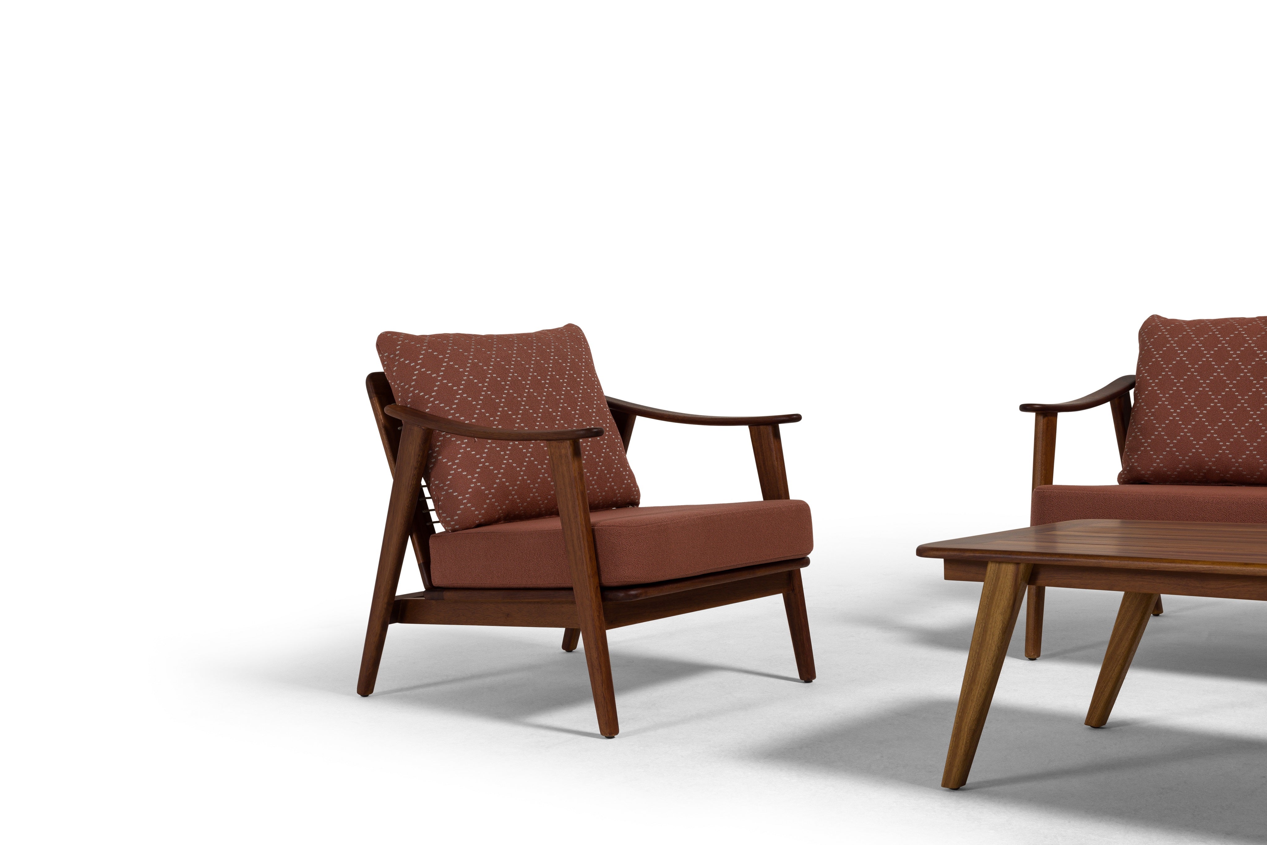 Градинско кресло «Harley» с африкански тик