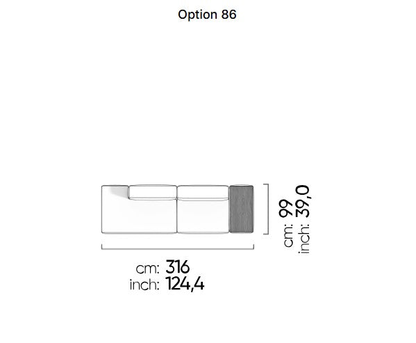 113 готови конфигурации на модулен диван «Cubic»