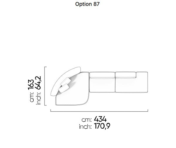 113 готови конфигурации на модулен диван «Cubic»