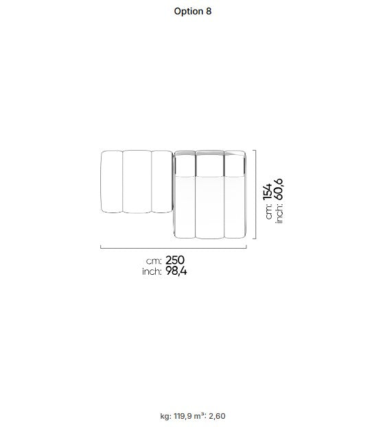 50 готови конфигурации на модулен разтегателен диван «Orion»