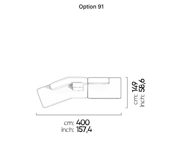 113 готови конфигурации на модулен диван «Cubic»