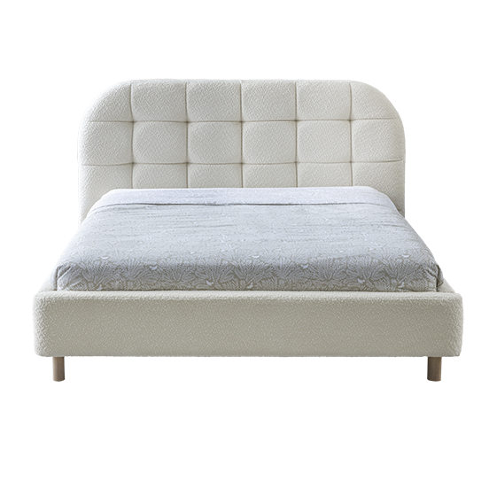 Тапицирано легло «Mona» с място за съхранение, повдигащ механизъм