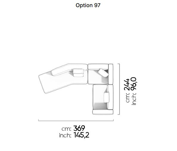 113 готови конфигурации на модулен диван «Cubic»