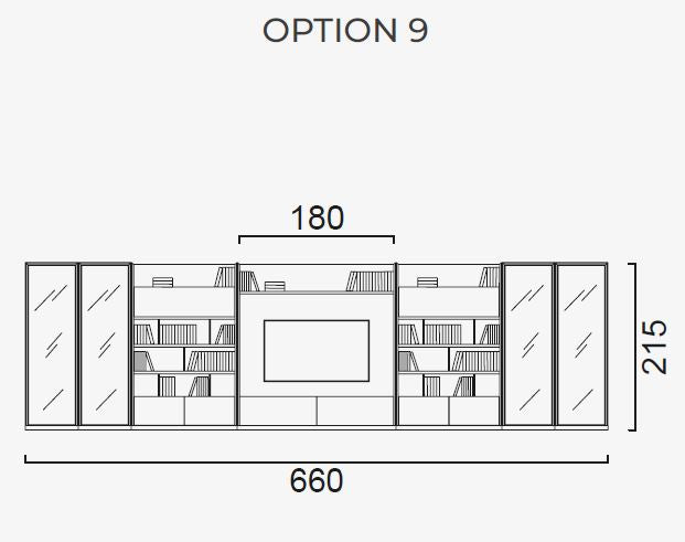 ТВ библиотека «Luis» - 23 готови конфигурации
