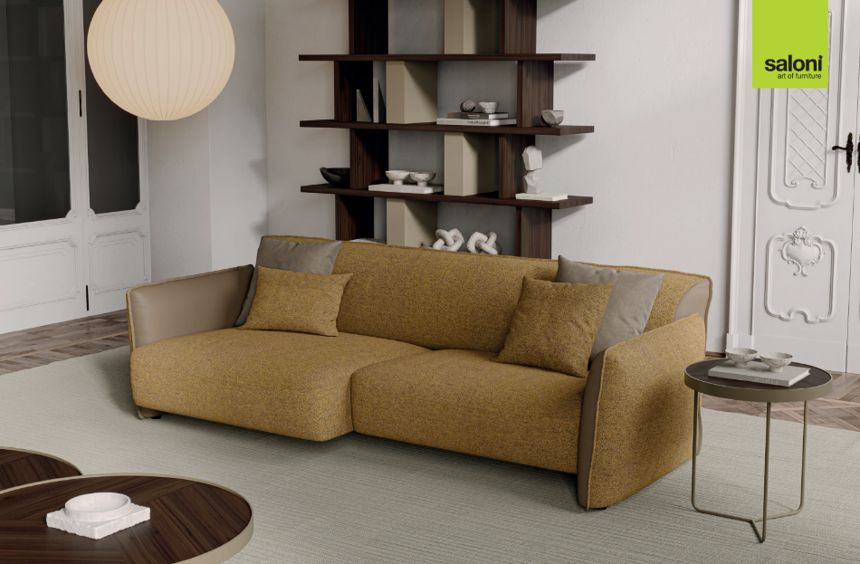 Триместен разтегателен диван «Tiffany» + 2 декоративни възглавници, ширина 220 или240см