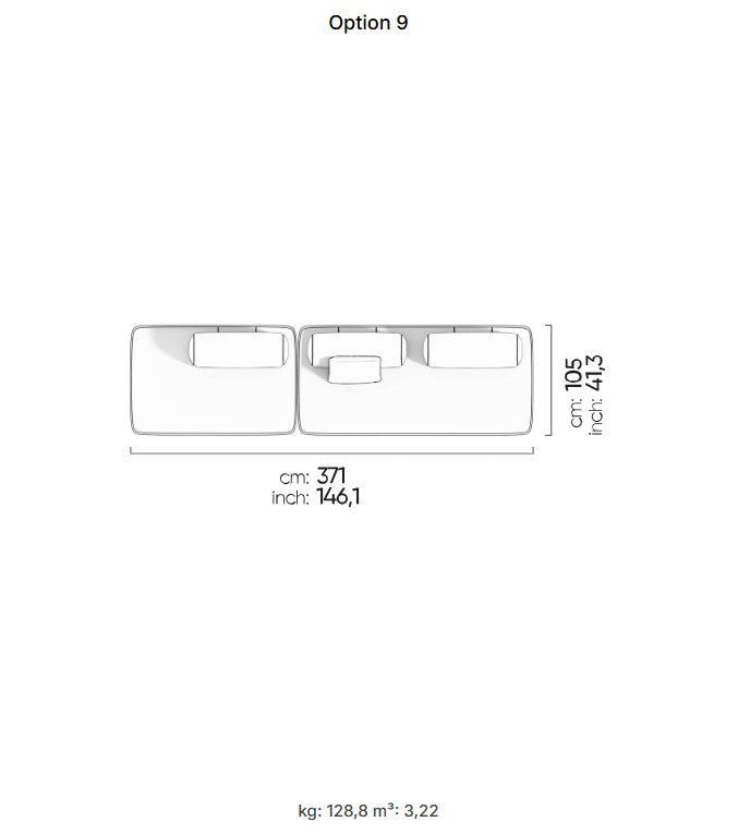 40 готови конфигурации на модулен разтегателен диван «Bon Bon Linea»