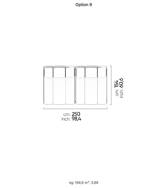 50 готови конфигурации на модулен разтегателен диван «Orion»