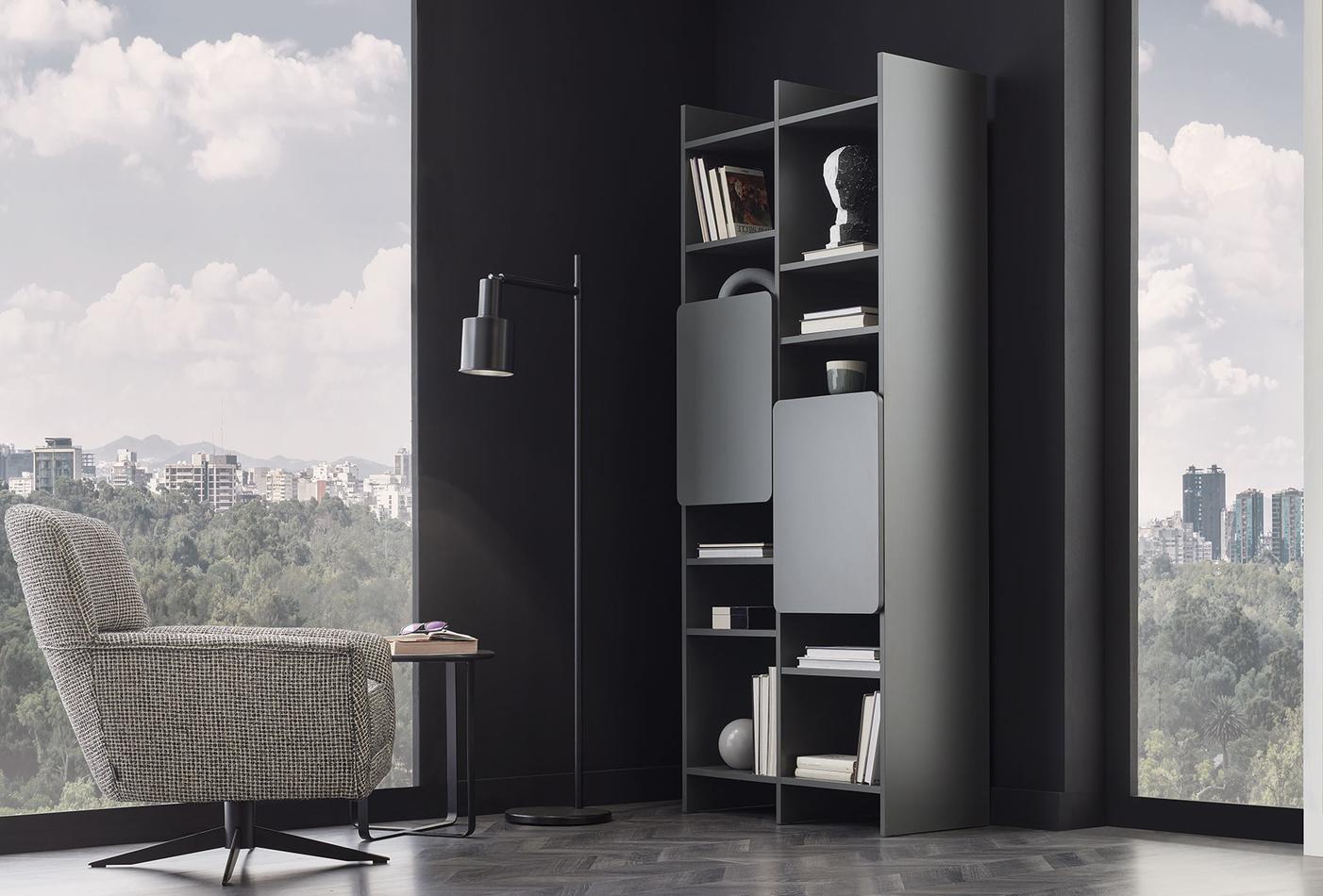 Модулна библиотека «Blend» с размер 81x204x42см