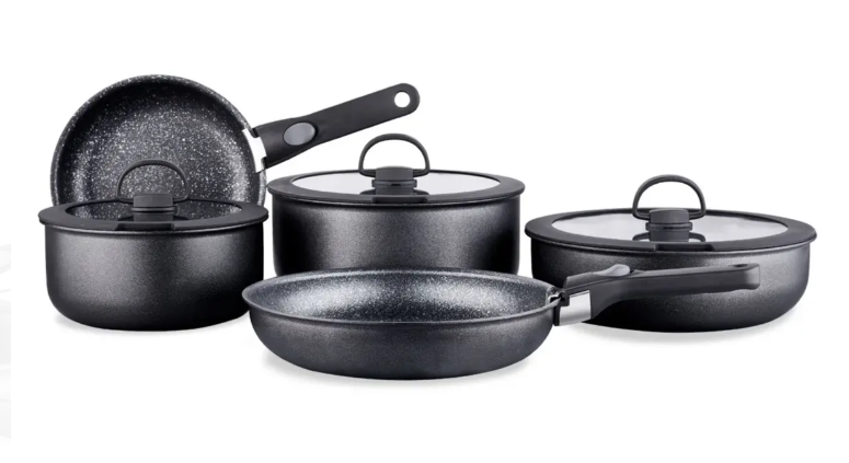 Комплект съдове за готвене «Neta A2611» с гранитно покритие