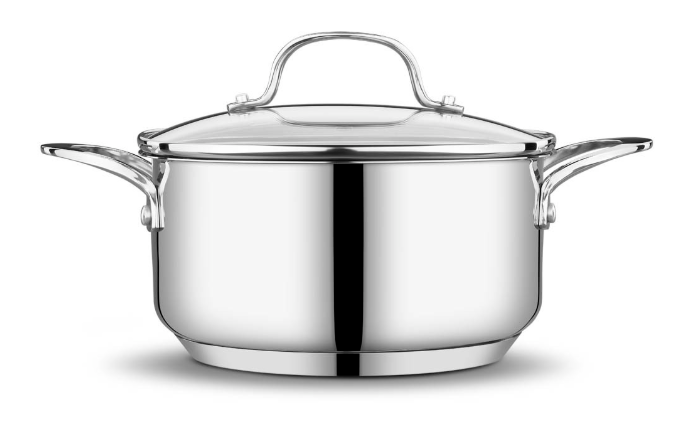 Комплект съдове за готвене «Lea A2785» индукция, неръждаема стомана