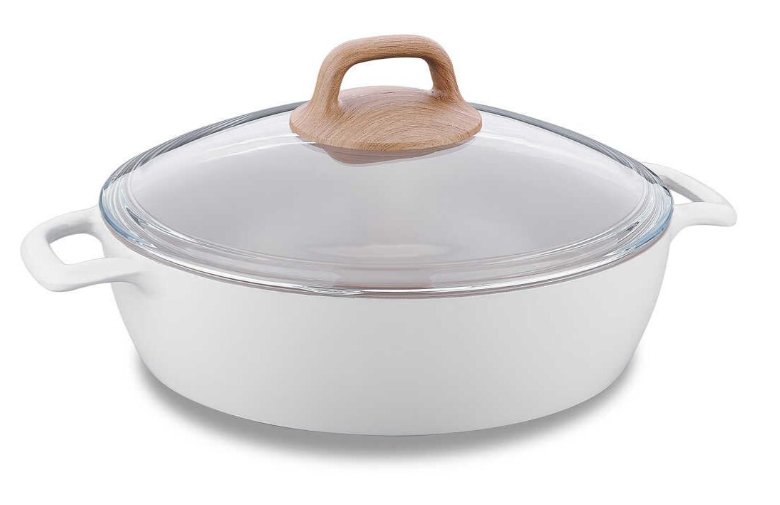 Плитка тенджера с капак «Gusto A2981» с гранитно покритие, размер 2.5л