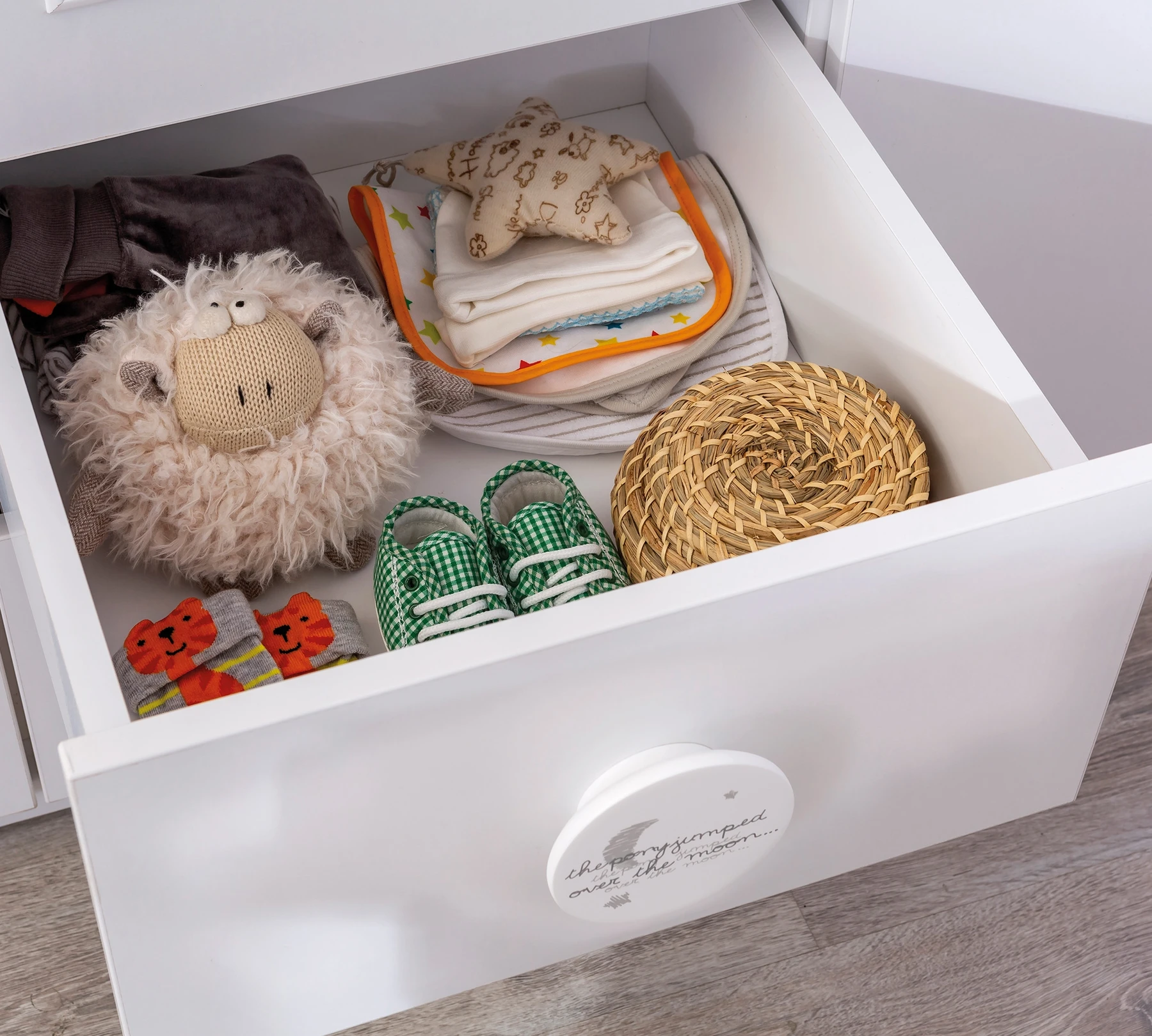 Трикрилен гардероб «Baby Cotton» - ширина 133см