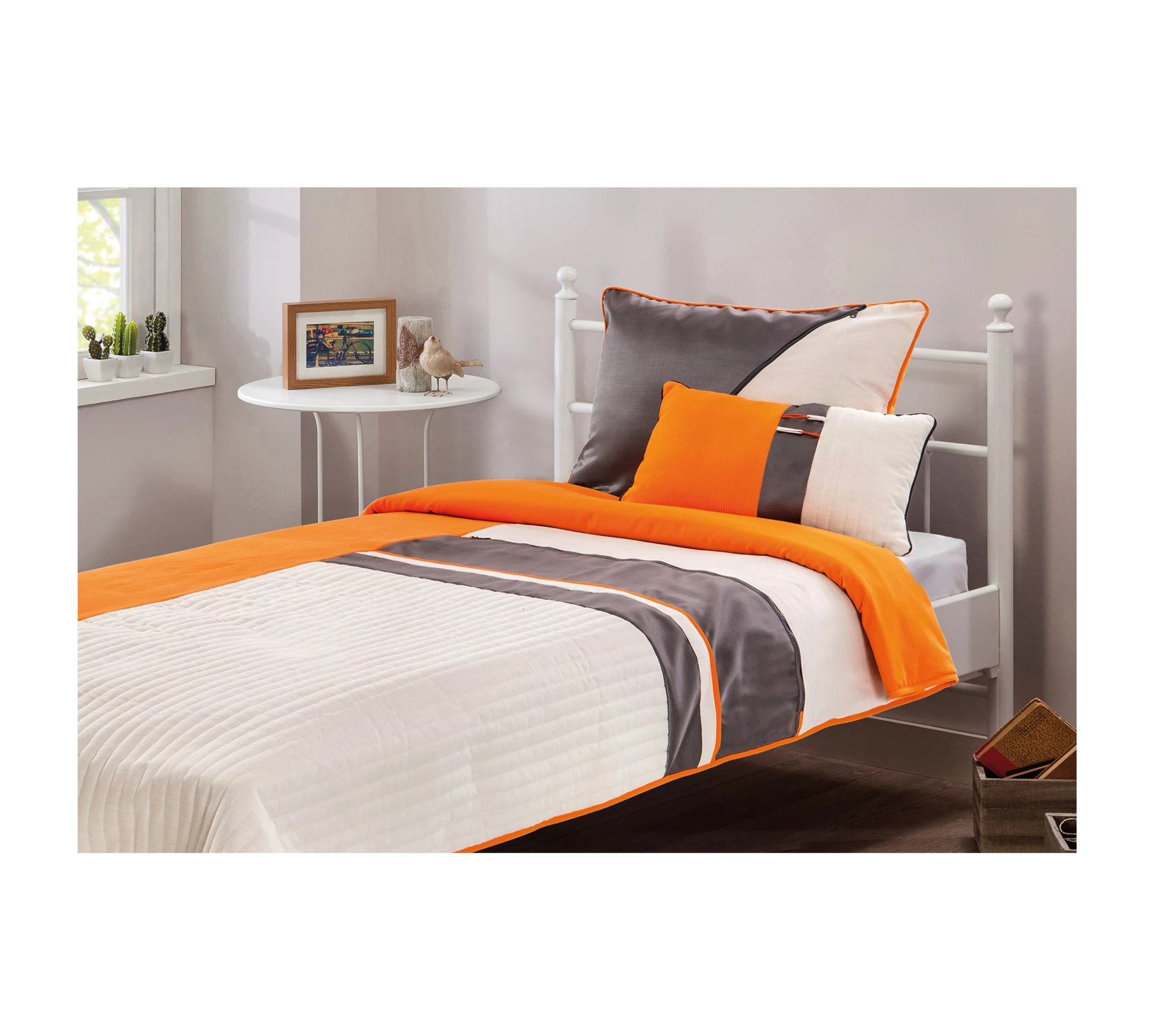 Покривало за легло «Energy» + калъфка, с възглавница, размер 120см