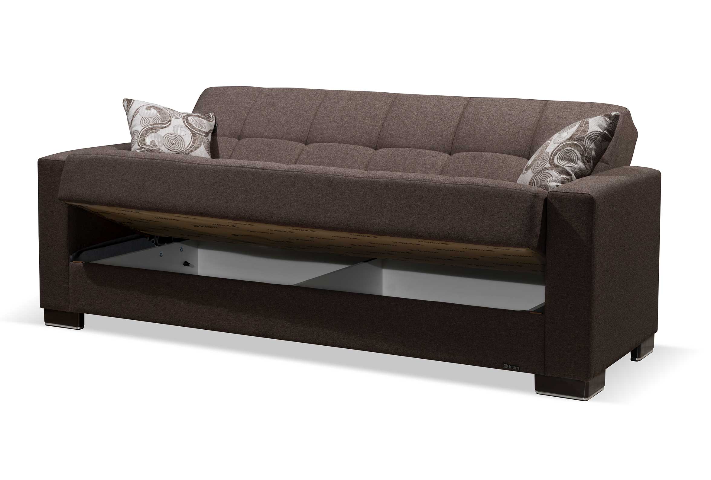 Триместен разтегателен диван «Armada» + 2 декоративни възглавници, ширина 220см