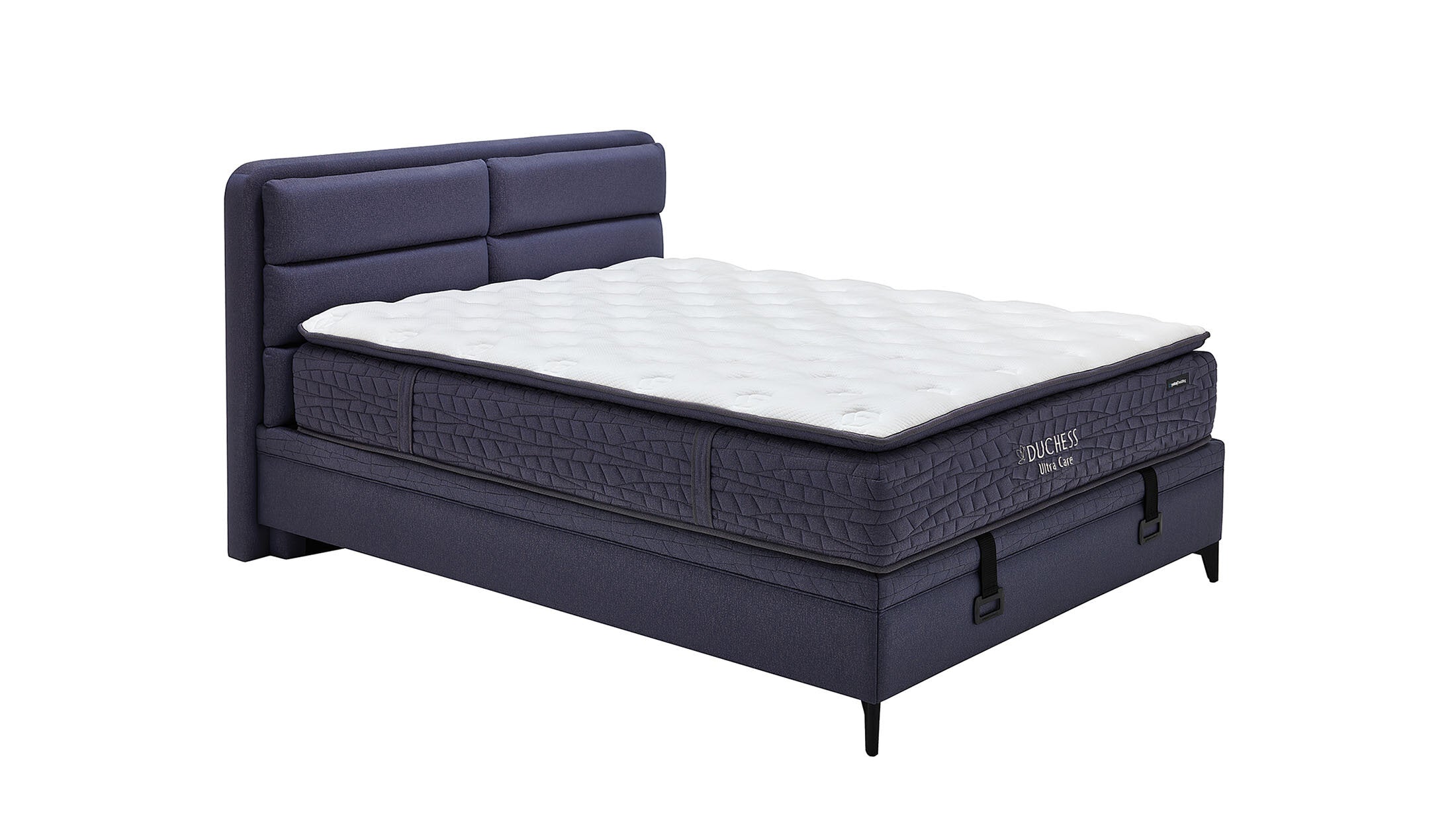 Тапицирано легло «Botanic» + Матрак «Duchess Ultra Care» + табла «Botanic» с място за съхранение, матрак с пробиотици